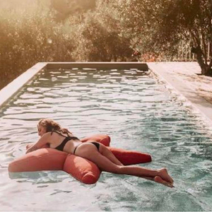 <span class=keywords><strong>2000</strong></span> UV + H personalizzabile starfish piscina galleggiante lettino gonfiabile piscina giocattolo abbronzante aria letto divano per piscina in acqua - Product Image 4