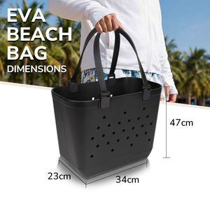 Sac <span class=keywords><strong>de</strong></span> plage en caoutchouc Eva Simply Southern, grand sac à main pour le <span class=keywords><strong>camping</strong></span> en plein air, mode 2023, sac <span class=keywords><strong>de</strong></span> plage en silicone Eva, sac <span class=keywords><strong>de</strong></span> créateur - Product Image 4