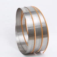 Lame de scie à ruban industrielle EJ Brand en stéellite, soudée haute fréquence, à pointes en carbure, pour bois blanc, personnalisable OEM, horizontale, garantie 1 an