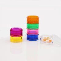Boîte de rangement de pilules hebdomadaire, organisateur de 7 jours de soins de santé, tablette de médicaments, Capsule, boîte de pilules, conteneur usine OEM plastique PS