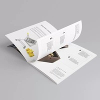 Affiche commerciale murale numérique personnalisée en couleur/dépliant de teinture capillaire/dépliant/impression de Menu pour la Promotion