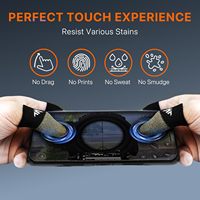 Ces manchons de doigt pour jeux vidéo plaqués argent sont durables, très élastiques et peuvent offrir une aide pendant le jeu.