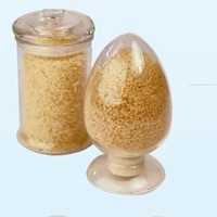 Haute viscosité thermofusible adhésif poudre industrie os gélatine Animal gelée colle technique gélatine pour Textile