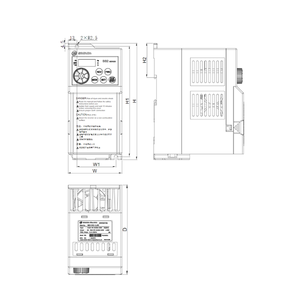 Convertisseur de fréquence AC 200-240V VFD Variable SS2-021-0.4K SS2-023 SS2-043 SS2-075K SS2-1.5K, neuf, en stock - Product Image 2