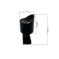 Mini LED Cob Spot Lights Spot encastré pour haute RA pour l'éclairage de magasin de bijoux et d'armoire de musée