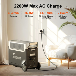 Estación de Energía Portátil FOSSiBOT F3600 Pro 3600W 3840Wh Expandible a 11520Wh Batería LiFePO4 con Más de <span class=keywords><strong>6500</strong></span> Ciclos para Respaldo en el Hogar - Product Image 5