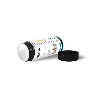 14 veteriner ve insan idrar tahlili Test şeritleri, mikro albümin kreatinin teşhis Test idrar Dipstick testi - Product Image 4