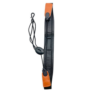 Tracolla singola per sassofono contralto regolabile <span class=keywords><strong>clarinetto</strong></span> tracolla nera tubo accessorio strumento durevole - Product Image 4