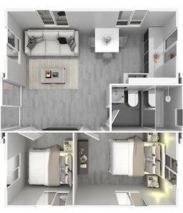 Maison préfabriquée extensible, mobile, imperméable et durable en acier - Product Image 6