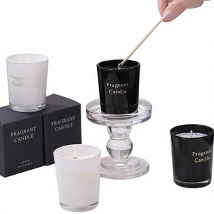 Günstige Handgemachte Duftkerzen aus Sojawachs Luxuriöse Glaskerzen & Raumduft Valentinstag-Geschenk - Product Image 2