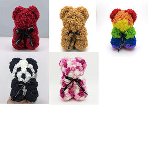 Ingrosso Orso Artificiale <span class=keywords><strong>con</strong></span> Cuore Orsacchiotto Roses 25cm Piccolo Orsacchiotto <span class=keywords><strong>Rosa</strong></span> Orso <span class=keywords><strong>con</strong></span> Scatola Regalo per San Valentino - Product Image 6