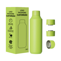 Mug de voyage isotherme en acier inoxydable 16 oz avec logo, performance thermique 12-24h, écologique, antidérapant, grande capacité, camping
