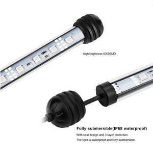 18/28/38/48/62/72/92/112CM IP68 impermeable LED acuario luz pecera barra de luz tira de tubo <span class=keywords><strong>Coral</strong></span> arrecife lámpara Marina Decoración - Product Image 4
