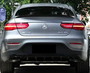 สปอยเลอร์หลังสำหรับ Mercedes-Benz GLC Coupe C253 GLC260 300 ปี 2016-2020 AMG ชุดแต่งสปอยเลอร์หลังรถยนต์ อุปกรณ์ตกแต่งรถยนต์ - Product Image 4