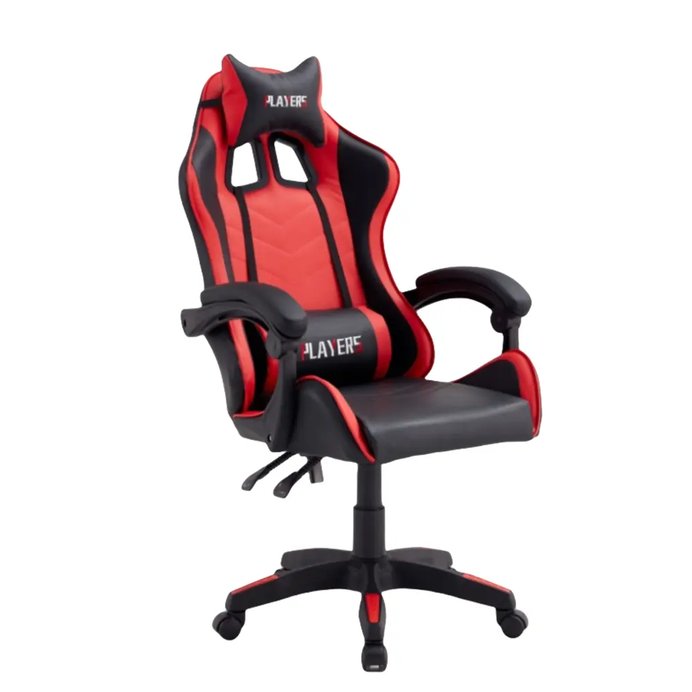 도매 가장 저렴한 가죽 비디오 게임 의자 안락 의자 블랙 화이트 PC 레이싱 게임 의자