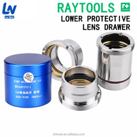 Support de lentille de collimation et de focalisation pour laser à fibre Raytools avec silice fondue de haute pureté pour tête de découpe multi-longueurs focales BM110
