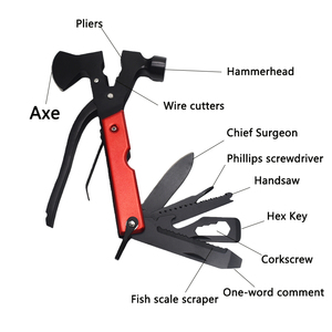 ידית פטיש רב תכליתית איכותית לקמפינג, הישרדות וציד, עם ראש מפוצל - Product Image 3