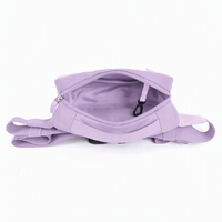Sac banane personnalisable en polyester style vintage, accessoire décontracté pour la randonnée en extérieur avec fermeture éclair réglable pour femmes et hommes