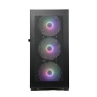 Boîtier Gamer Spacieux et de Grande Capacité avec Support de Carte Graphique Intégré pour PC
