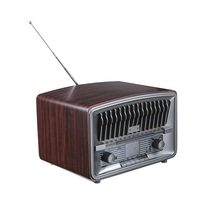 Tourne-disque vinyle antique avec cassette Bluetooth, radio CD AM/FM