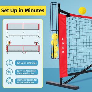 Kesun Personnalisé 22ft Portable Pickleball Paddle Net Court Lines avec Sac de Transport pour Pickleball Training Pickle Ball Net - Product Image 5