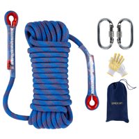 Corde en polyester tressée de bonne qualité, diamètre 12 mm, 14 mm, 16 mm, corde d'escalade de sauvetage incendie, corde de sécurité