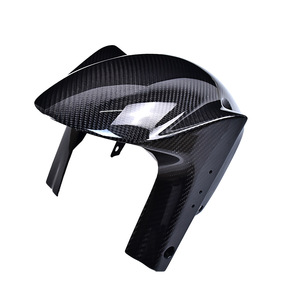 Garde-boue avant en fibre de carbone 3K véritable carbone pour Aprilia RSV4 Tuono <span class=keywords><strong>V4R</strong></span> - Product Image 1