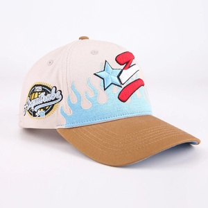 Gorras de Béisbol Deportivas al por Mayor, 6 Paneles, Unisex, con Bordado 3D, Logotipo Personalizado, Impermeables, Formales, con Patrón de Frutas/Letras, de Algodón - Product Image 5