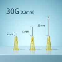Aiguilles hypodermiques jetables stériles de calibre 34, 4 mm, nouvelle arrivée, aiguilles de calibre précis