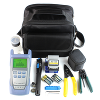 Kit d'outils de terminaison et de connexion à froid pour fibre optique FTTH avec cisaille à fibre FC 6S et localisateur visuel de défauts
