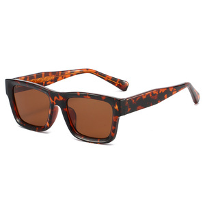 Nuovo acetato Unisex telaio quadrato in metallo di alta qualità rettangolare protettivo da uomo polarizzato Uv tonalità di protezione occhiali da sole - Product Image 2