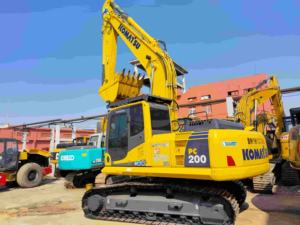 Excavadora Hidráulica de Orugas Usada en Excelentes Condiciones, KOMATSU PC200 PC240 PC300 PC450 de Segunda Mano, en SHANGHAI - Product Image 2
