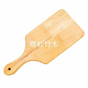 Planche à servir Shuhong en bambou et bois massif de caoutchouc 28x12x1,8 cm pour pain, steak, pizza, sushi, dessert - Product Image 2