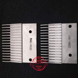 Placa de Dientes de Aleación de Aluminio para Escaleras Mecánicas 15 17 19 Dientes 22501787 8 9 90AB Para Hitachi - Product Image 1
