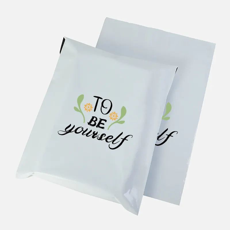ZMY emballage personnalisé sacs de vêtements vert mignon poly mailer imprimante paquet sacs d'expédition logo personnalisé