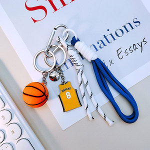 <span class=keywords><strong>Porte</strong></span>-clés en métal zinc en forme de ballon de sport, personnalisable avec logo, pour sac à dos, portefeuille, ou comme breloque décorative - Product Image 1