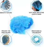 Capuchon anti-poussière élastique automatique Casquettes chirurgicales à récurer Bonnets de douche jetables pour le traitement des cheveux Machine de fabrication