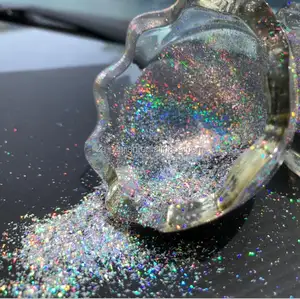 Pó holográfico do efeito do glitter do pérola para a pintura industrial