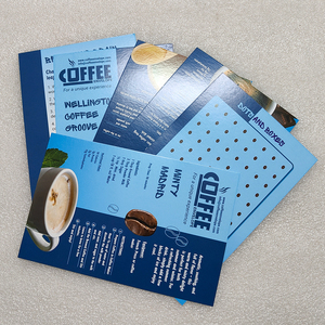 Flyers personnalisés recto-verso, couleur, papier couché, impression offset quadri, finition mate ou brillante, pelliculage UV, impression feuille d'or, pliage bi/tri. - Product Image 6