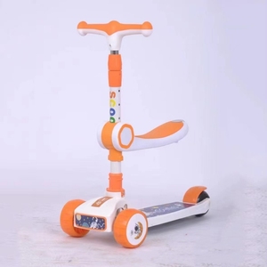 Çocuklar için alüminyum plastik <span class=keywords><strong>Mini</strong></span> <span class=keywords><strong>Scooter</strong></span> katlanabilir çocuk oyuncağı dört PU tekerlekler açık kullanım itmeli kaydırak yolcu denge bisikletleri - Product Image 6