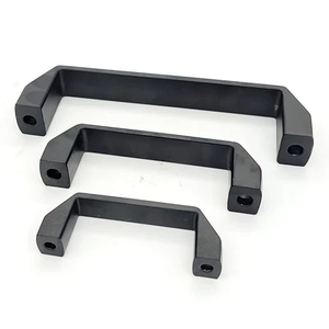 OEM Customization Durable-made 115mm Modern Nylon <b>Door</b> Handles for T Slot Aluminum Profile Outdoor Use <b>Door</b> and Window #3036 - Product Image 3