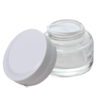Emballage en verre de luxe direct d'usine 30g 50g pot de crème 30ml verre clair cosmétique visage toner lotion pour le corps pompe bouteille emballage