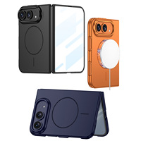 Étui de téléphone magnétique intégré pour iPhone Duo, finition mate agréable au toucher, protection intégrale avec verre trempé pour écran avant