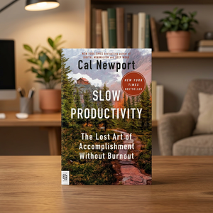 Productividad lenta de Cal Newport, libro en inglés de bolsillo, libro sobre concentración profunda y gestión del trabajo - Product Image 2