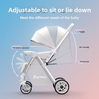 Poussette pour bébé de haute qualité Poussette pour bébé à bâton pliable et facile Landau pour bébé à prix abordables 6-36 mois Vente en gros légère