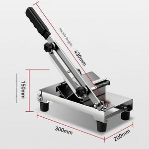 <span class=keywords><strong>Machine</strong></span> à trancher les rouleaux de bœuf et d'agneau, trancheuse multifonctionnelle commerciale pour viande et légumes surgelés, pour usage en restaurant - Product Image 1