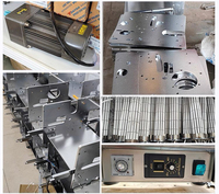 Machine automatique électrique pour la fabrication de lasagnes, de pain pita, de pancakes au canard et de tortillas