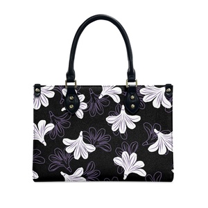 Tendencia Personalización del producto Hawaiian Pua Naupaka Imprimir Alta calidad Moda de lujo Señoras Pu Bolso Imprimir a pedido - Product Image 4