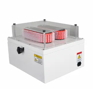 LA-50 High speed copper wire brush machine brushing tool shielding wire cable combing machine for braid shielded cable