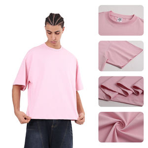 T-shirt d'été pour homme style urbain, sensation fraîche, respirant, en tissu Sorona, coupe ample, manches courtes, couleur unie - Product Image 2